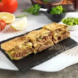 Liver And Cheese Mutabbaq